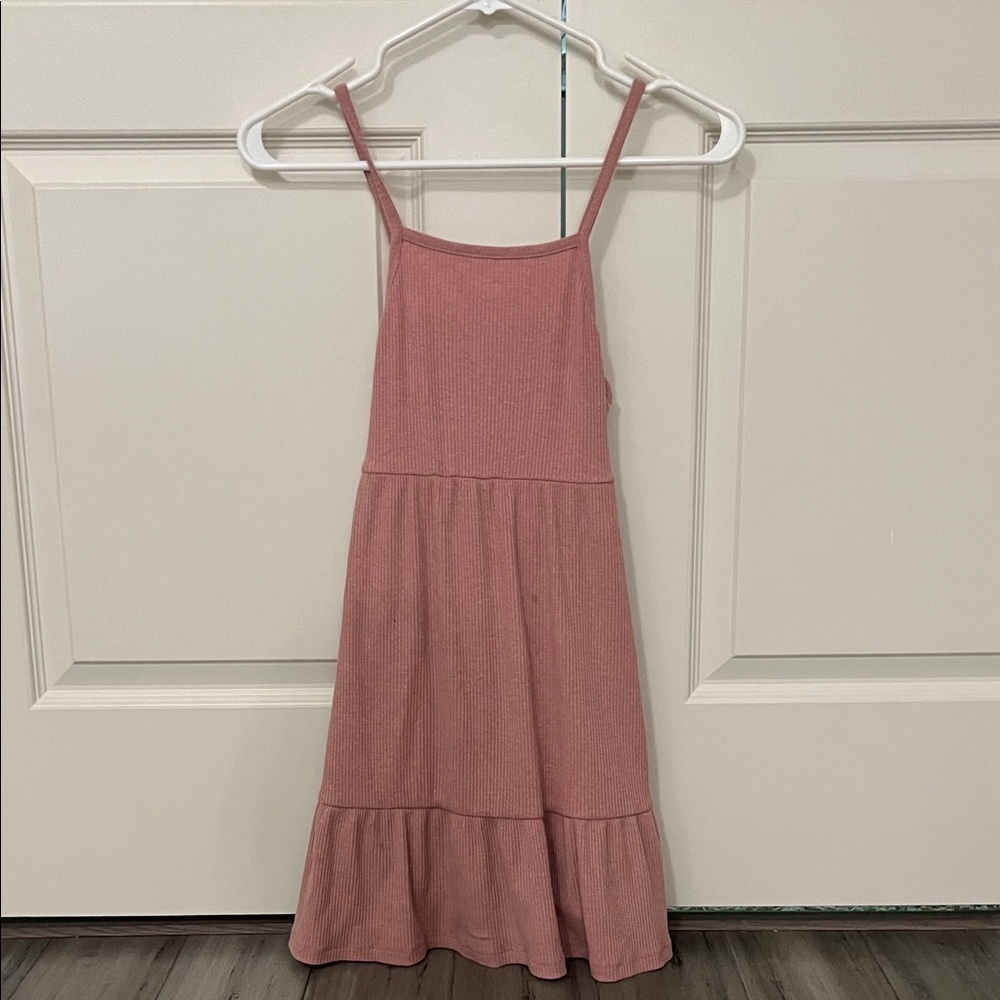 bundle of pink and blue old navy dresses